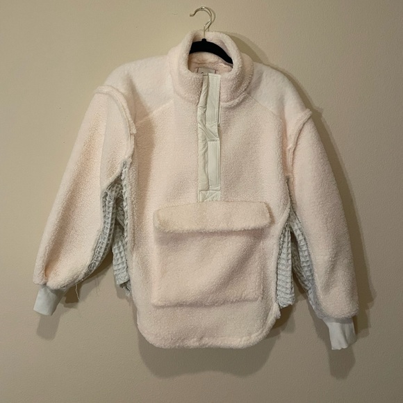 Urban Outfitters Jacket Sherpa White XS - Picture 3 of 13